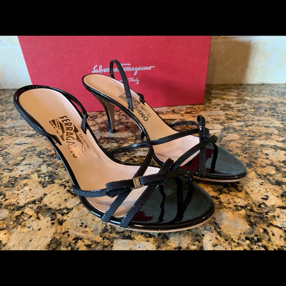 HOST PICK - NIB Sexy Ferragamo Heels Sandals 9.5B